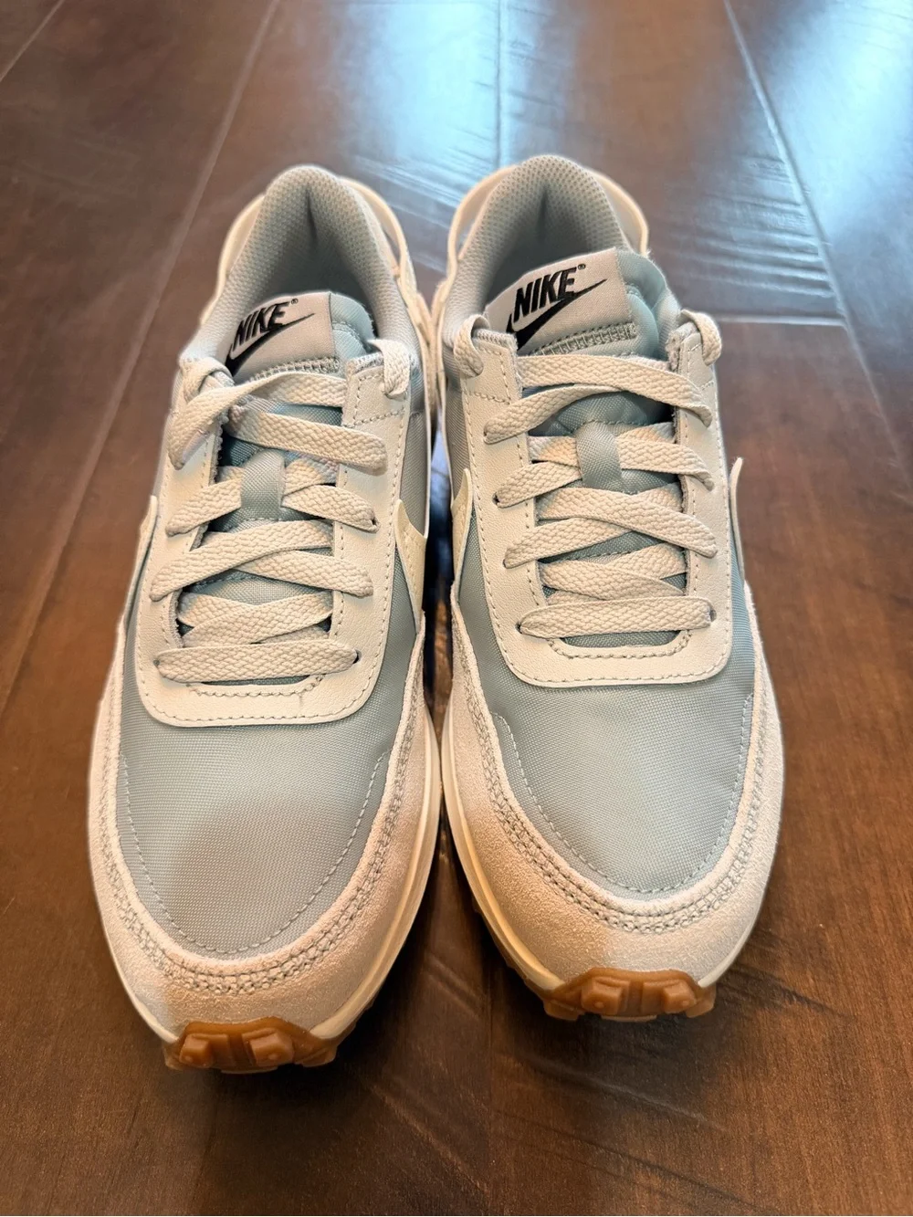 Nike Kids Blue and White Low-Top Sneakers